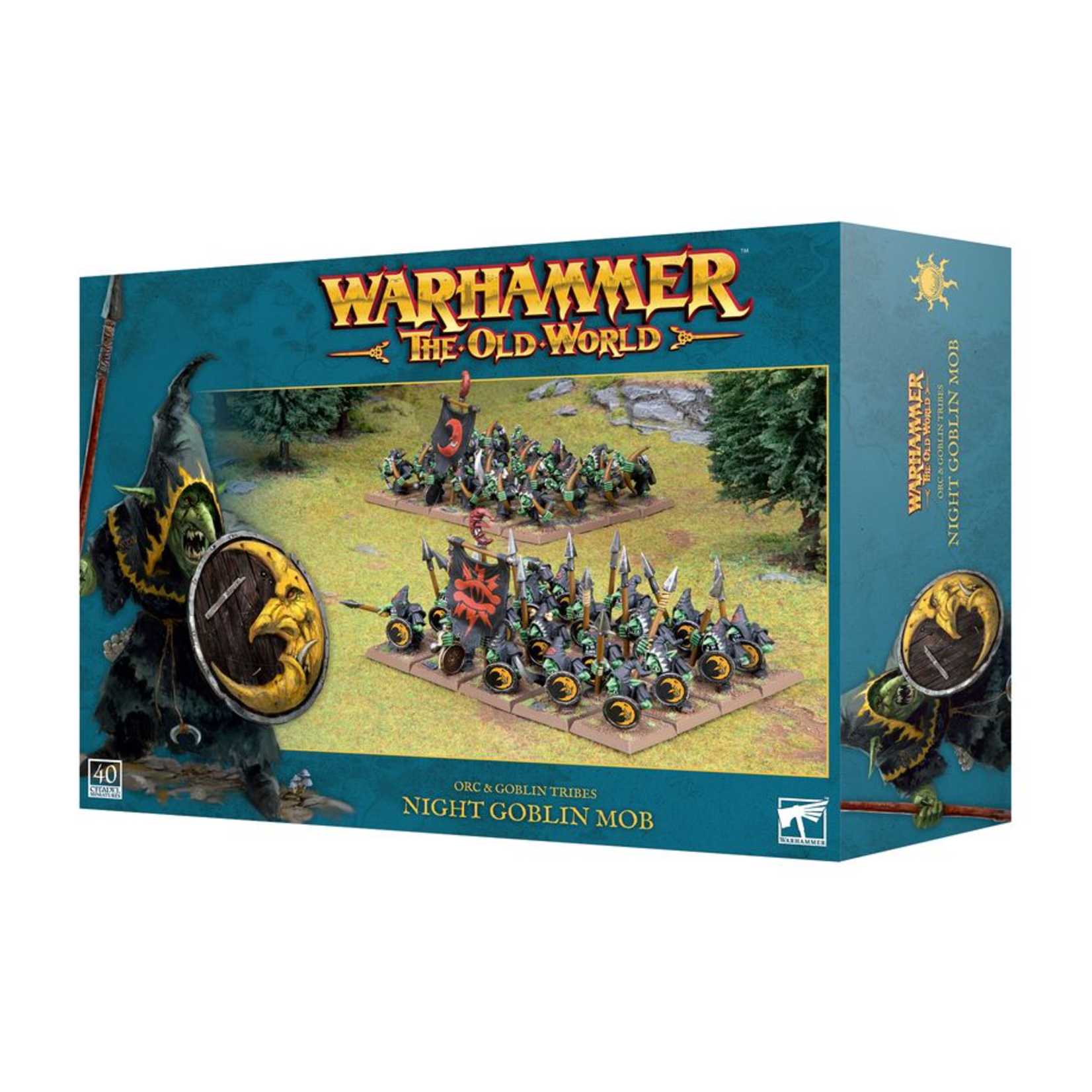 Games Workshop Warhammer The Old World Orc and Goblin Tribes Night Goblin Mob
