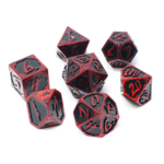 Die Hard Dice Die Hard Hellforge Hexbreaker Metal Polyhedral 7 die set