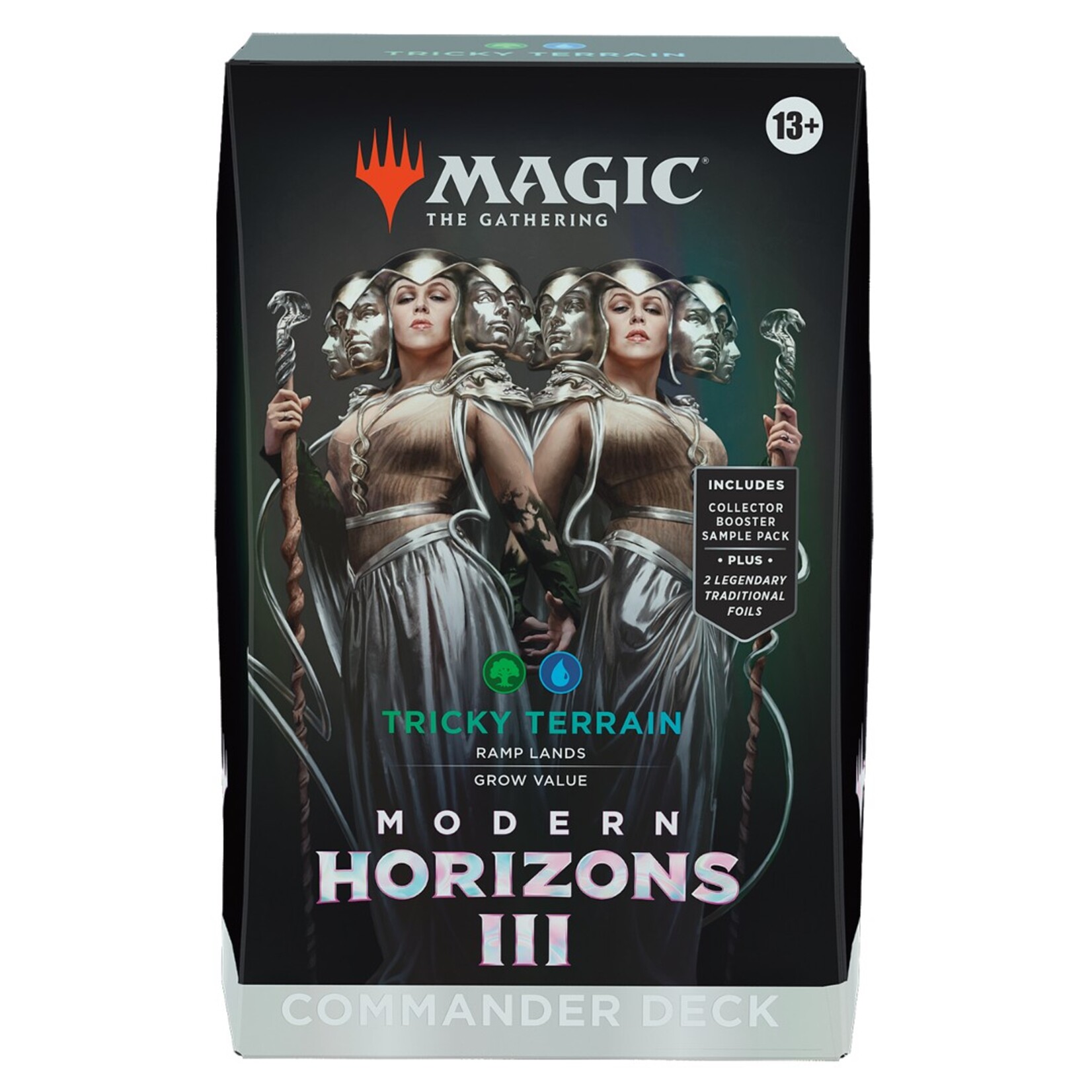 Wizards of the Coast Magic the Gathering Commander Deck Modern Horizons 3 Tricky Terrain