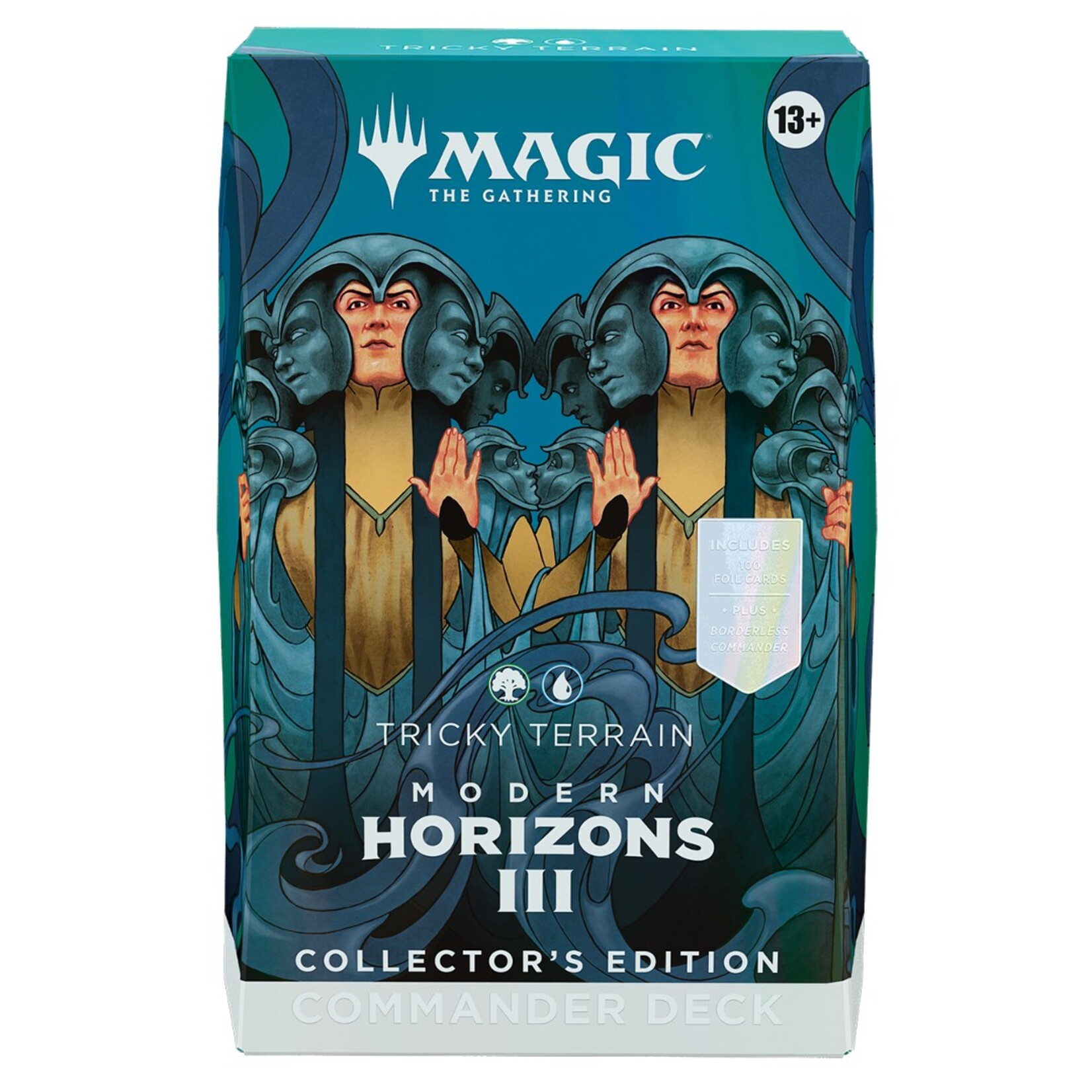 Wizards of the Coast Magic the Gathering Collector Commander Deck Modern Horizons 3 Tricky Terrain