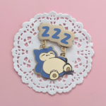Sugar Cubed Studios 143 Mystery Monster Snorlax Enamel Pin