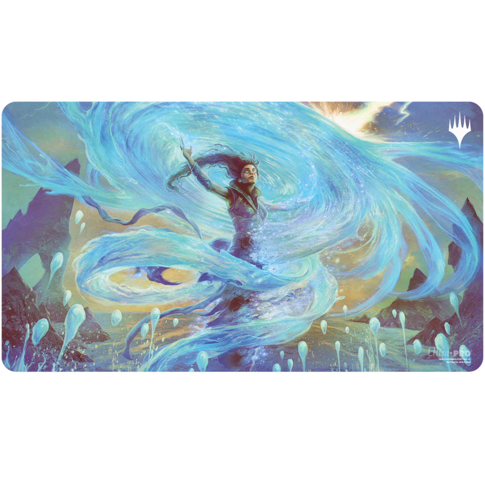 Ultra Pro Ultra Pro Playmat Magic Modern Horizons 3 Blue Flare of Denial
