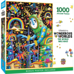 Masterpieces Puzzles 1000 pc Puzzle Wonderous Worlds The World Was Mad