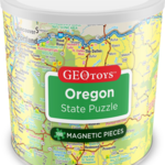 Geotoys Geotoys Magnetic Puzzle Oregon