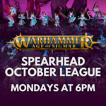 GG Corvallis GG Corvallis Warhammer Age of Sigmar Spearhead League 2024 October Mondays 6 pm