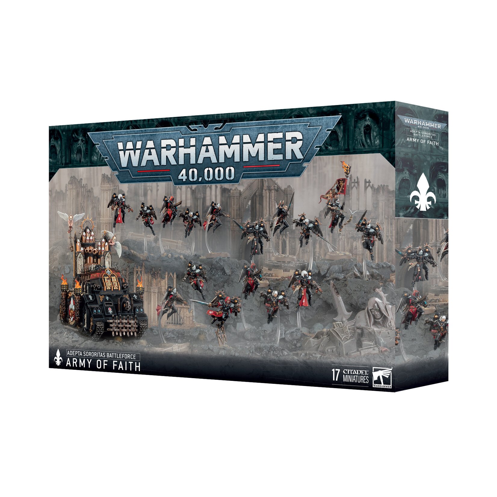 Games Workshop Warhammer 40k Battleforce Adepta Sororitas Army of Faith