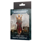 Games Workshop Warhammer 40k Datasheet Cards Adepta Sororitas 10E