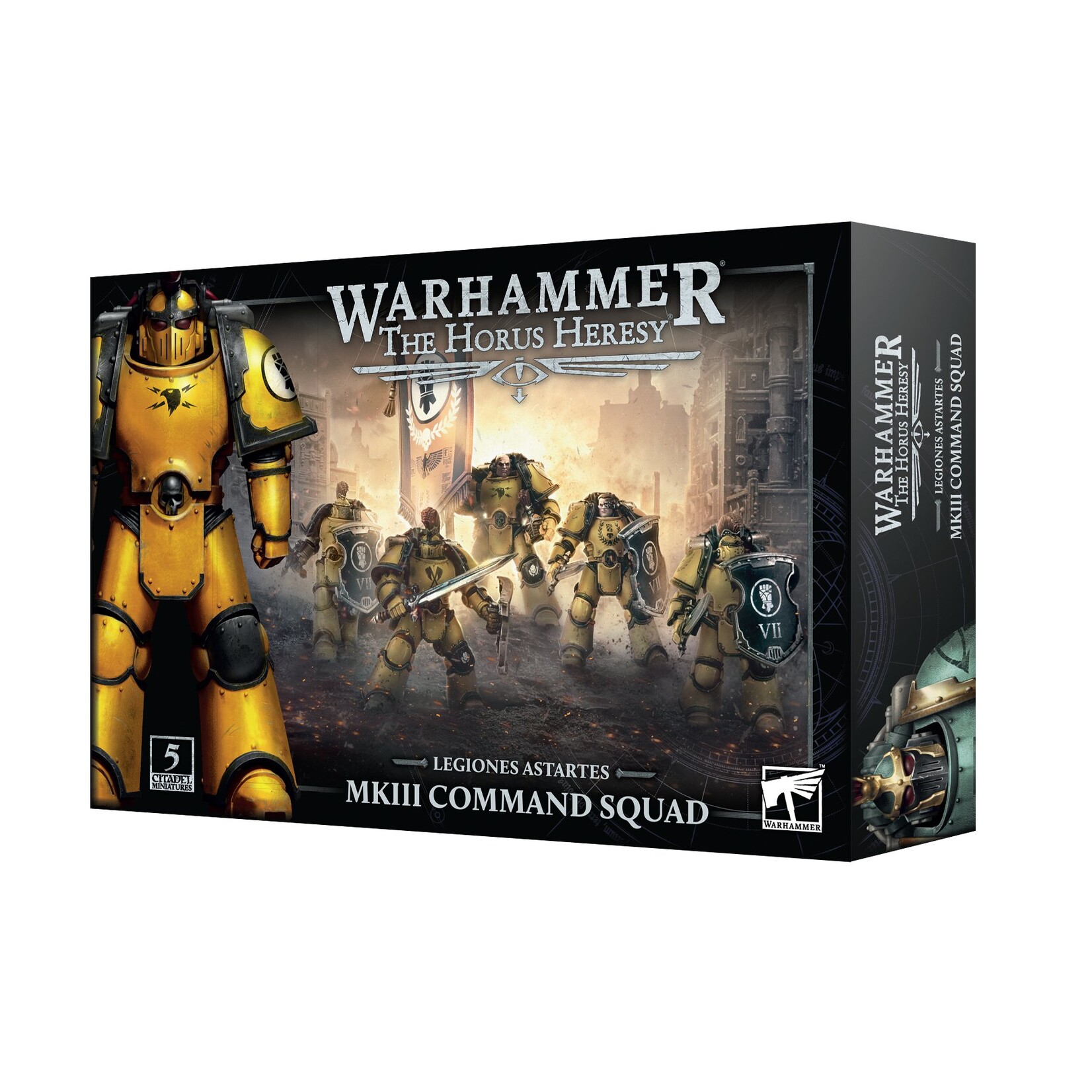 Games Workshop Warhammer Legions Imperialis Legiones Astartes MKIII Command Squad