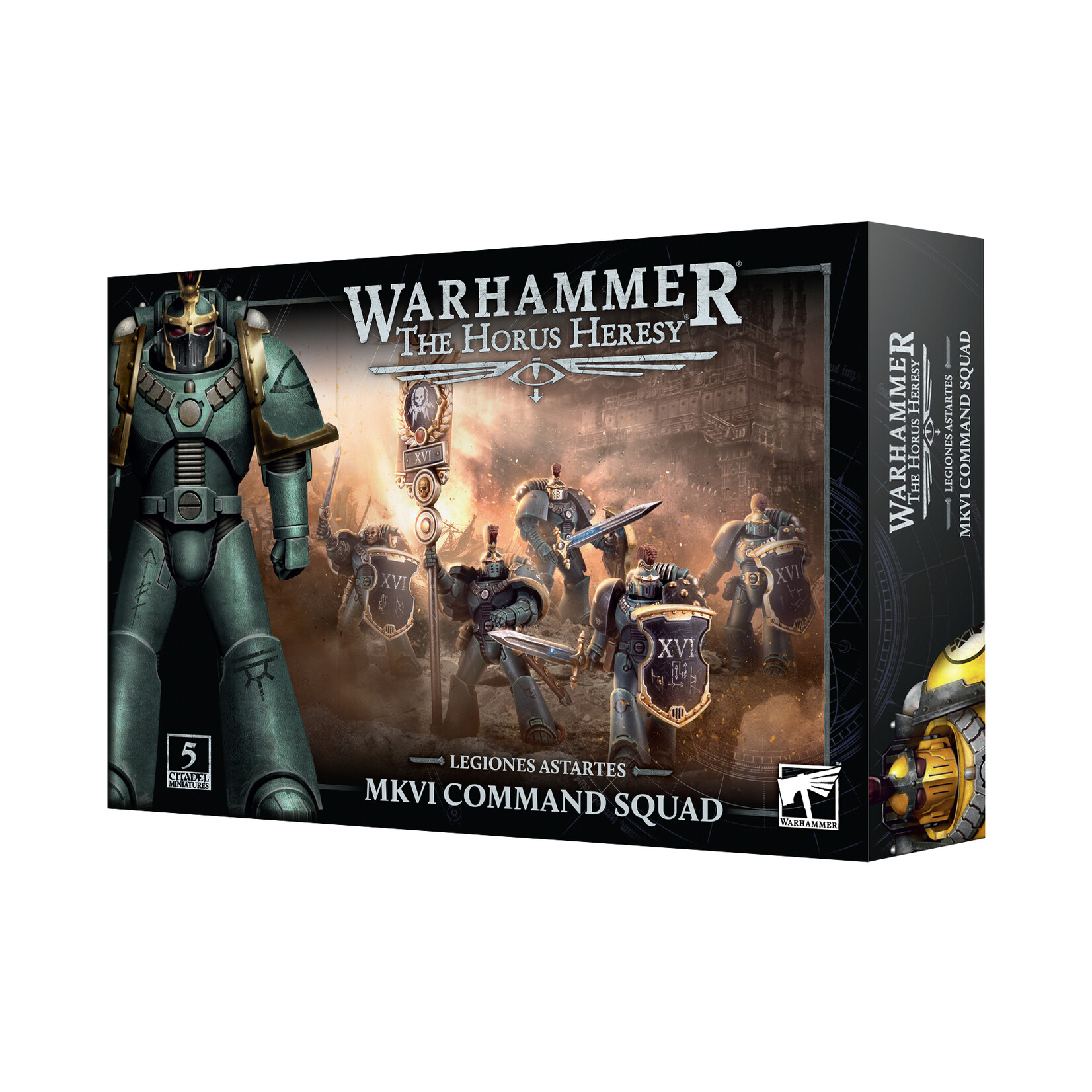 Games Workshop Warhammer Legions Imperialis Legiones Astartes MKVI Command Squad