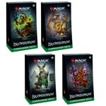 Wizards of the Coast Magic the Gathering Commander Deck Bloomburrow CASE of 4