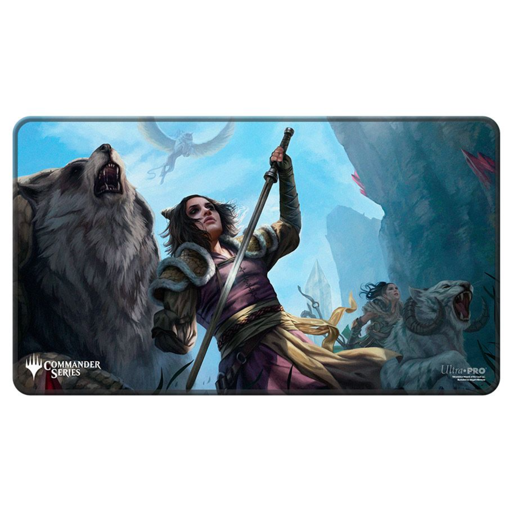 Ultra Pro Ultra Pro Magic Commander Series 2024 Winota Joiner of Forces Stitched Edge Playmat