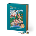 Galison 500 pc Search and Find Puzzle Where's BLANK Curious and Far Out Places