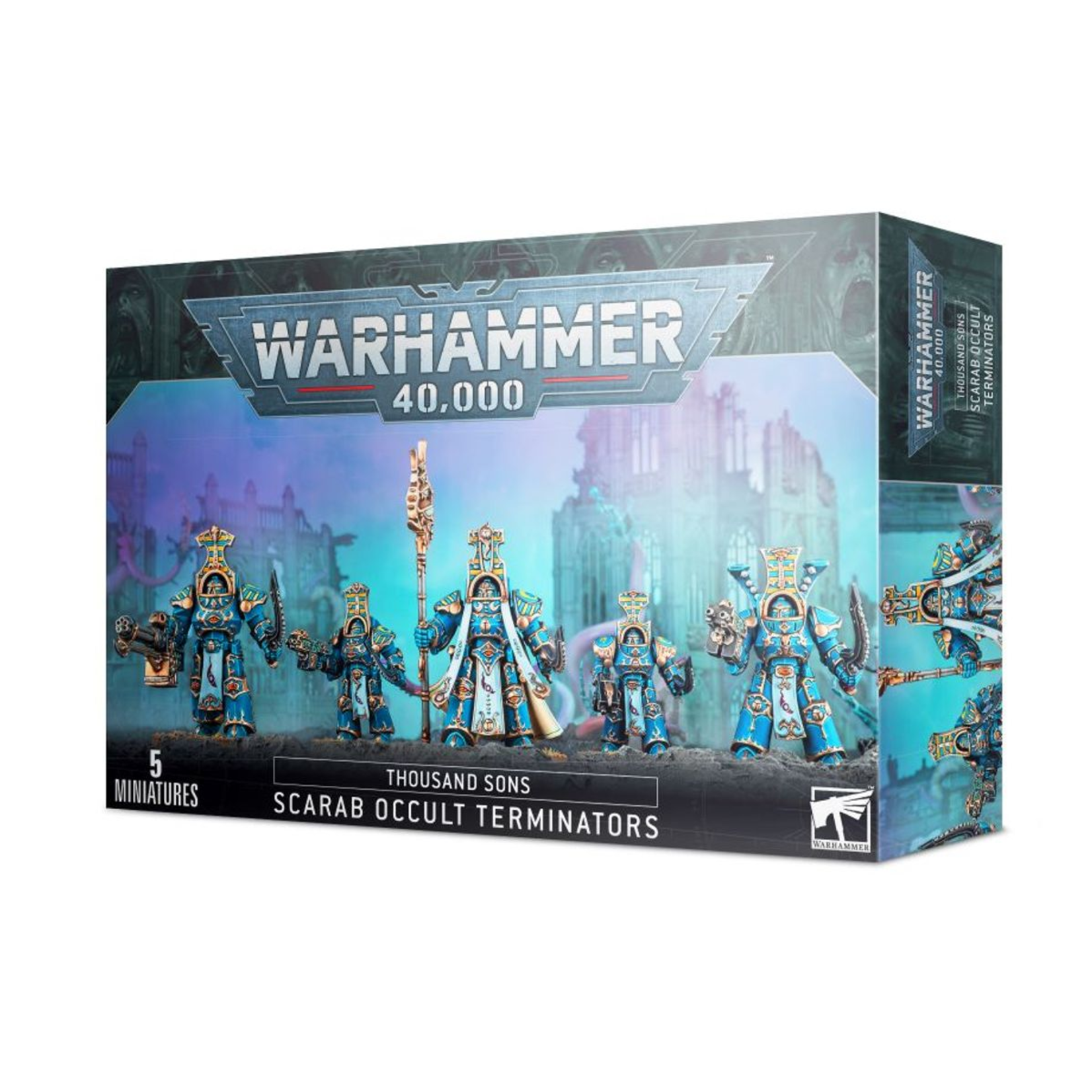 Games Workshop Warhammer 40k Chaos Thousand Sons Scarab Occult Terminators