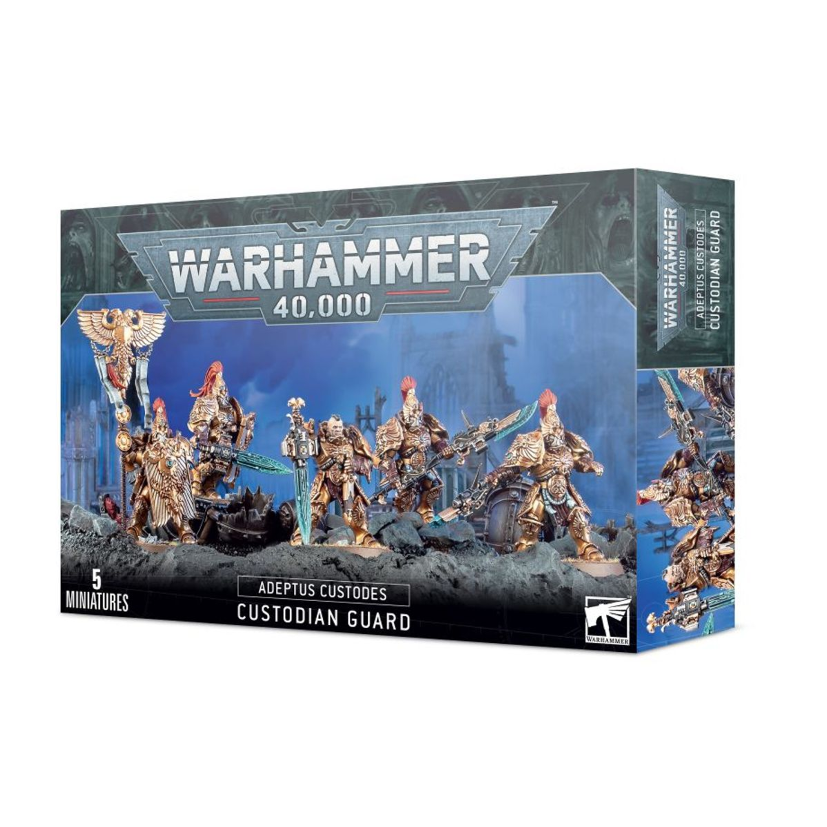 Games Workshop Warhammer 40k Imperium Adeptus Custodes Custodian Guard Squad