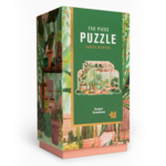 Lantern Press 1000 pc Shaped Puzzle Verdant Greenhouse