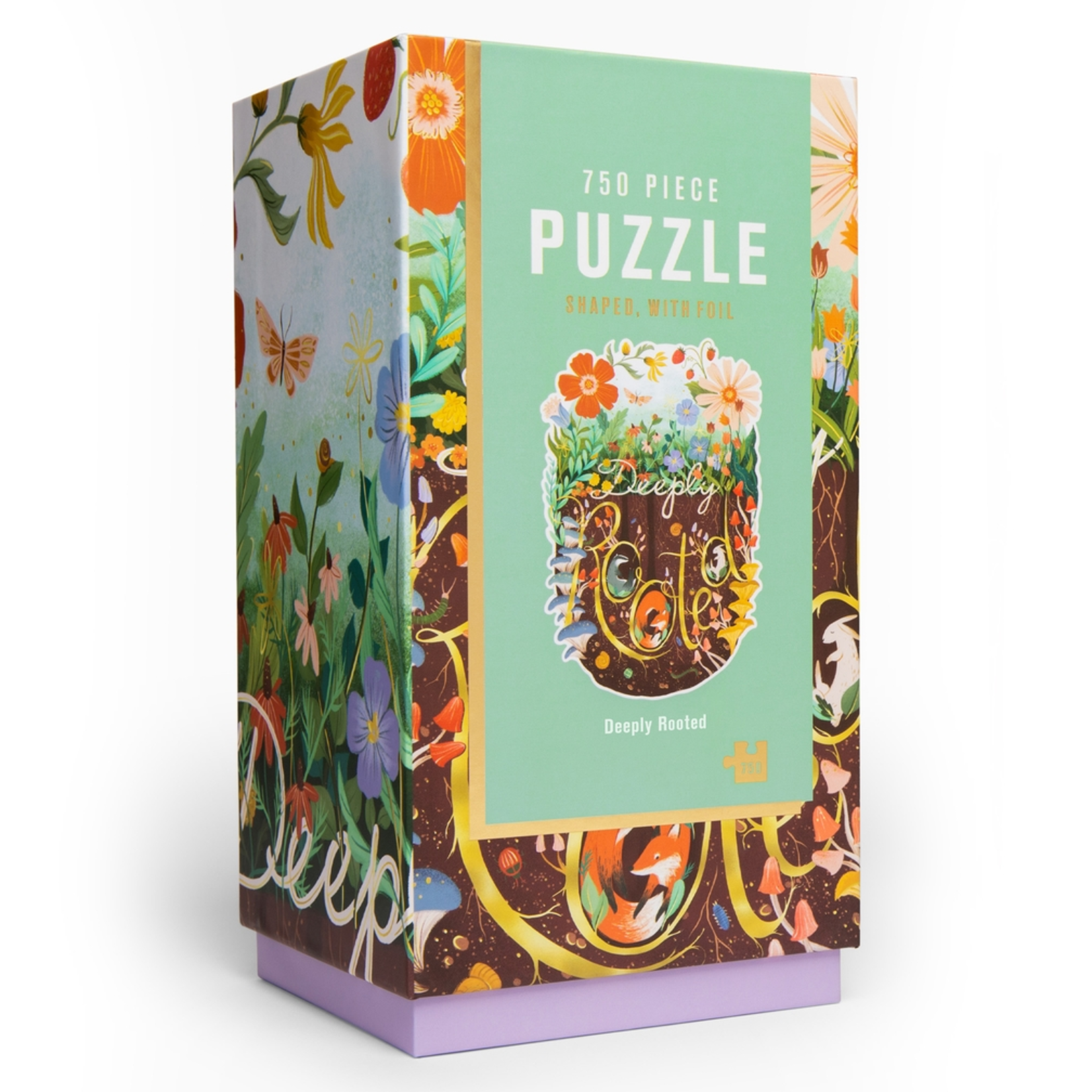 Lantern Press 1000 pc Shaped Puzzle Deeply Rooted