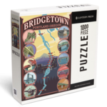 Lantern Press 1000 pc Puzzle Portland Oregon Bridges of Portland Bridgetown