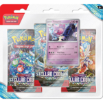 Pokemon Company International Pokemon Scarlet and Violet Stellar Crown 3-Pack Booster Blister Tinkaton