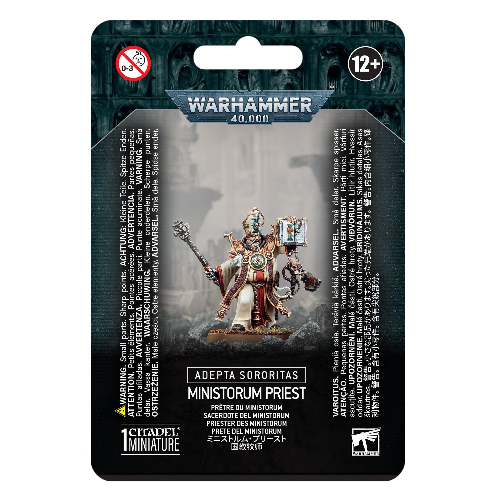 Games Workshop Warhammer 40k Imperium Adepta Sororitas Ministorum Priest