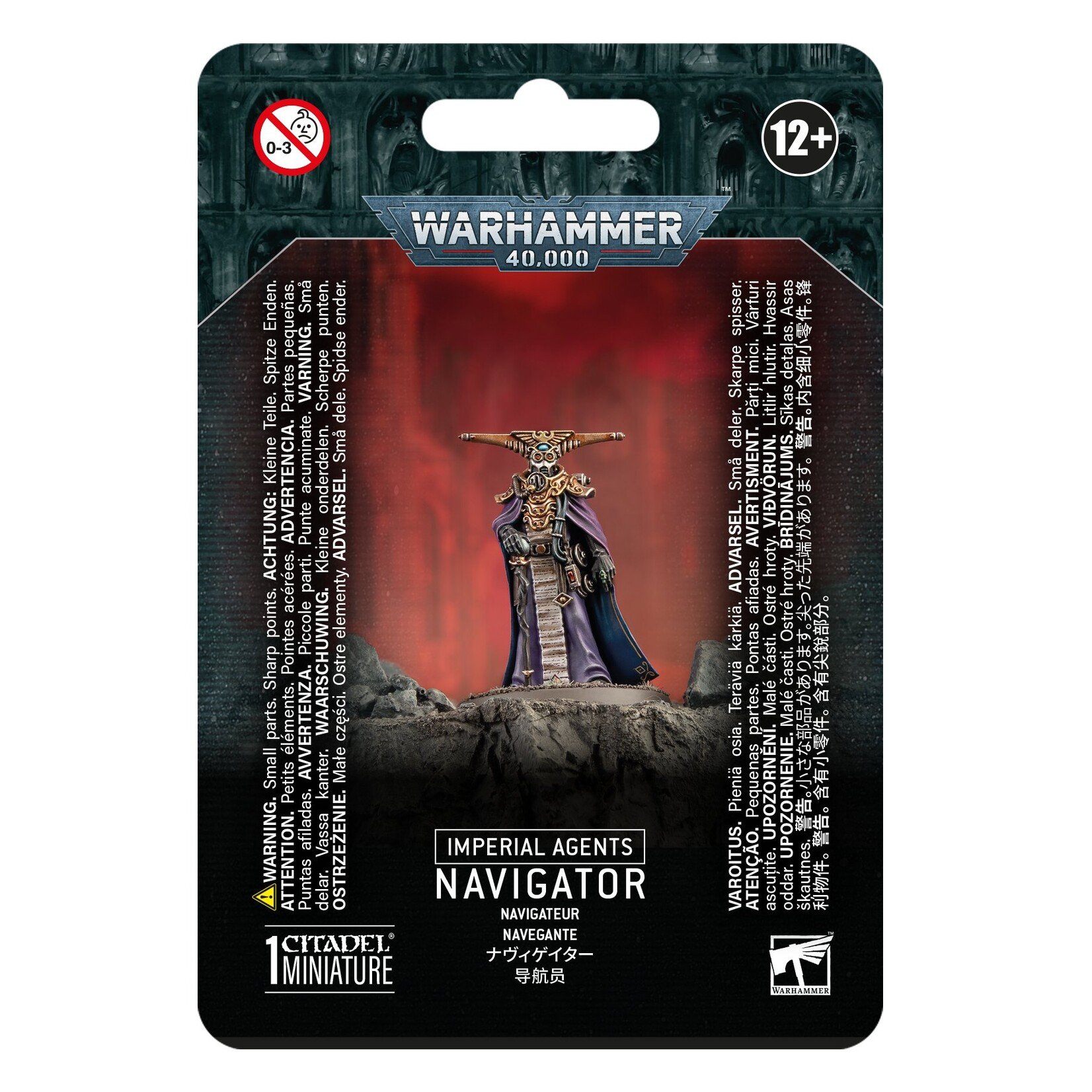 Games Workshop Warhammer 40k Imperium Imperial Agents Navigator