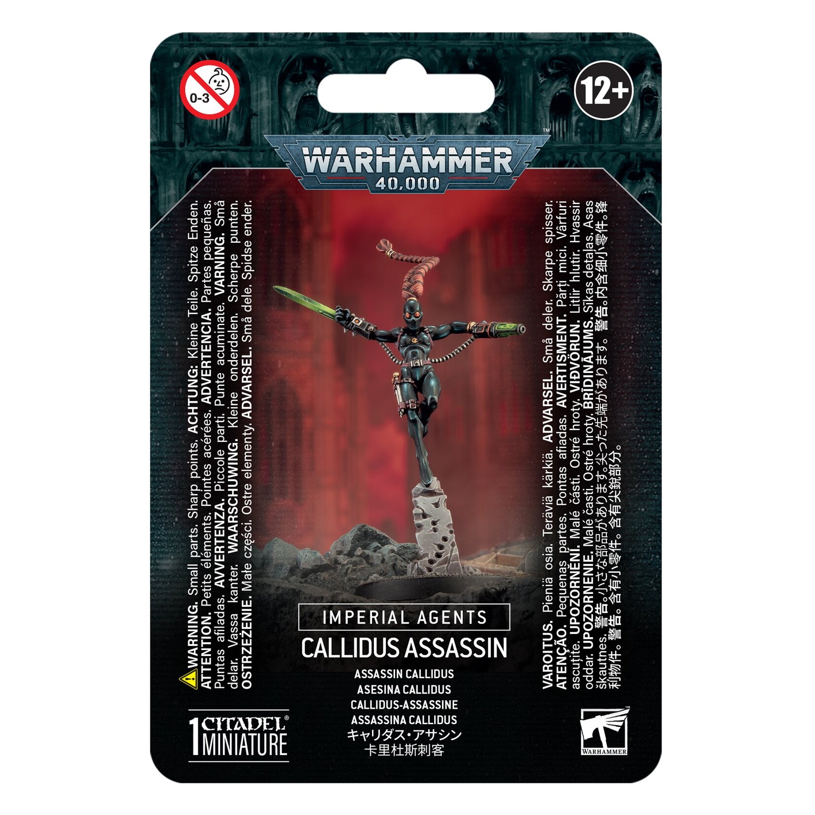 Games Workshop Warhammer 40k Imperium Imperial Agents Callidus Assassin