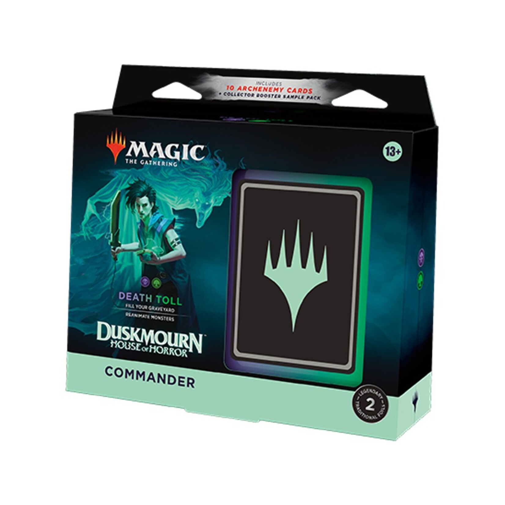 Wizards of the Coast Magic the Gathering Commander Deck Death Toll Duskmourn House of Horror