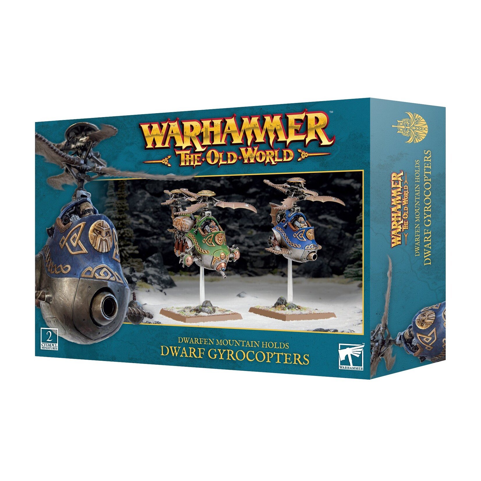 Games Workshop Warhammer The Old World Dwarfen Mountain Holds Gyrocopters and Gyrobombers