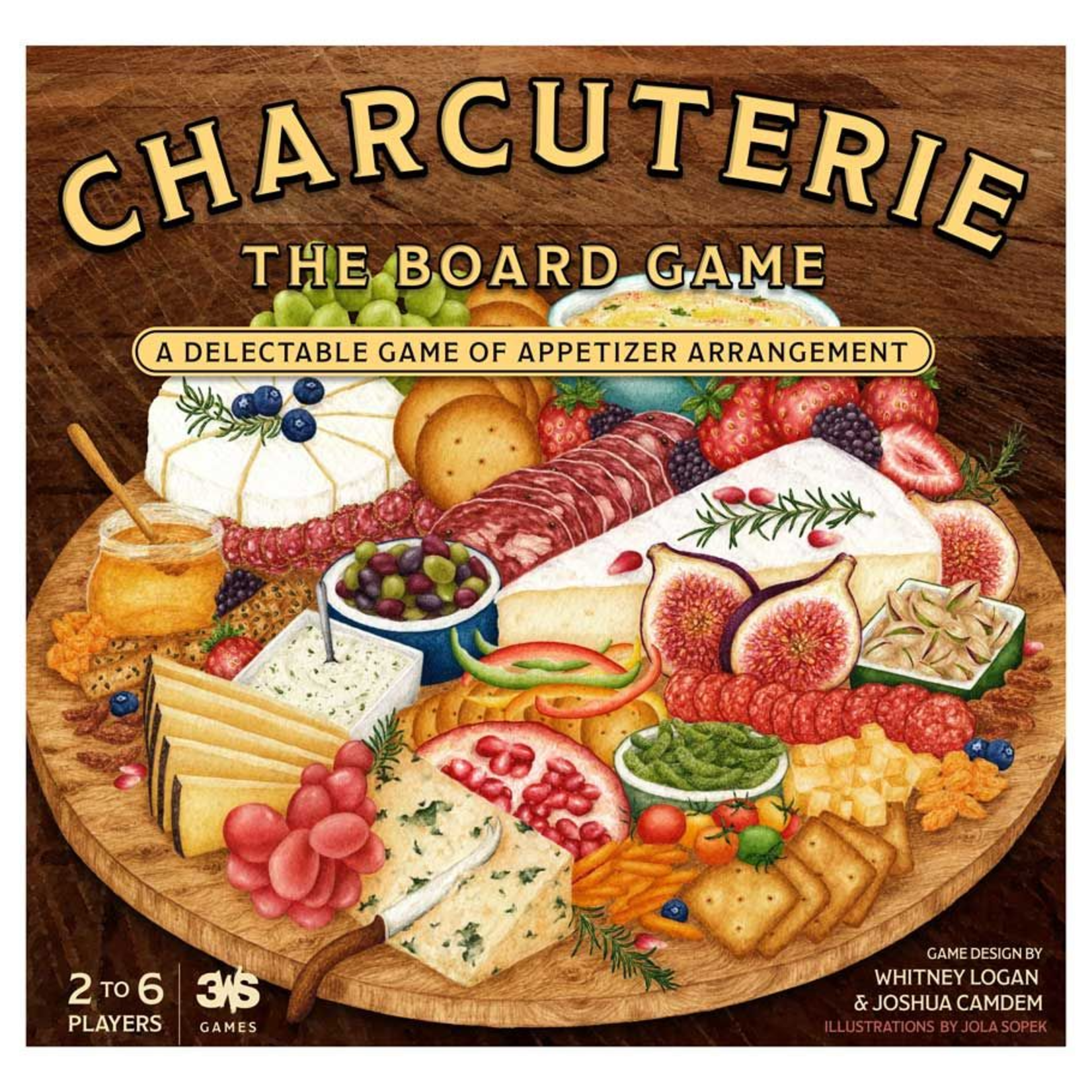 Th3rd World Studios Charcuterie The Board Game