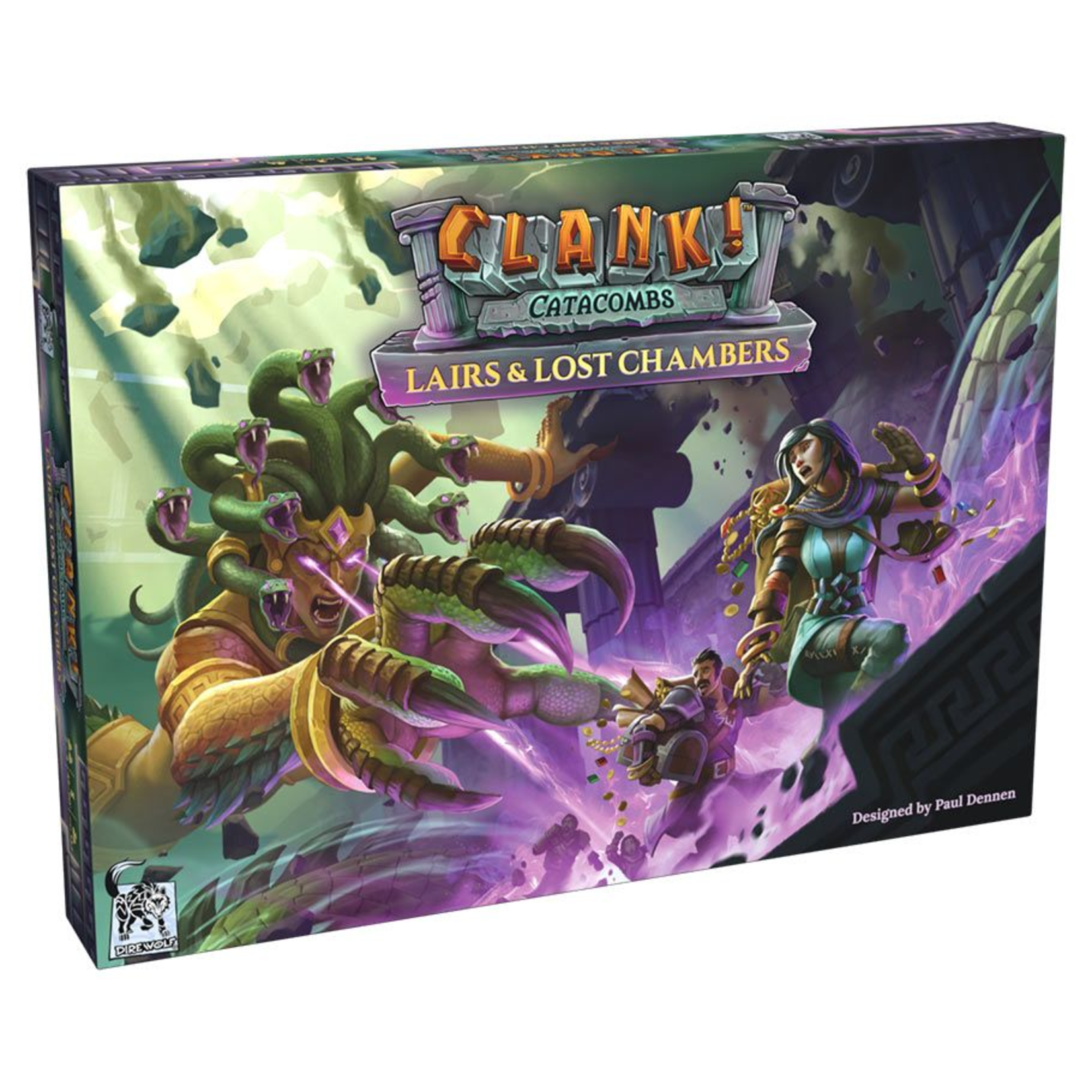 Dire Wolf Digital Clank! Catacombs Lairs and Lost Chambers Expansion