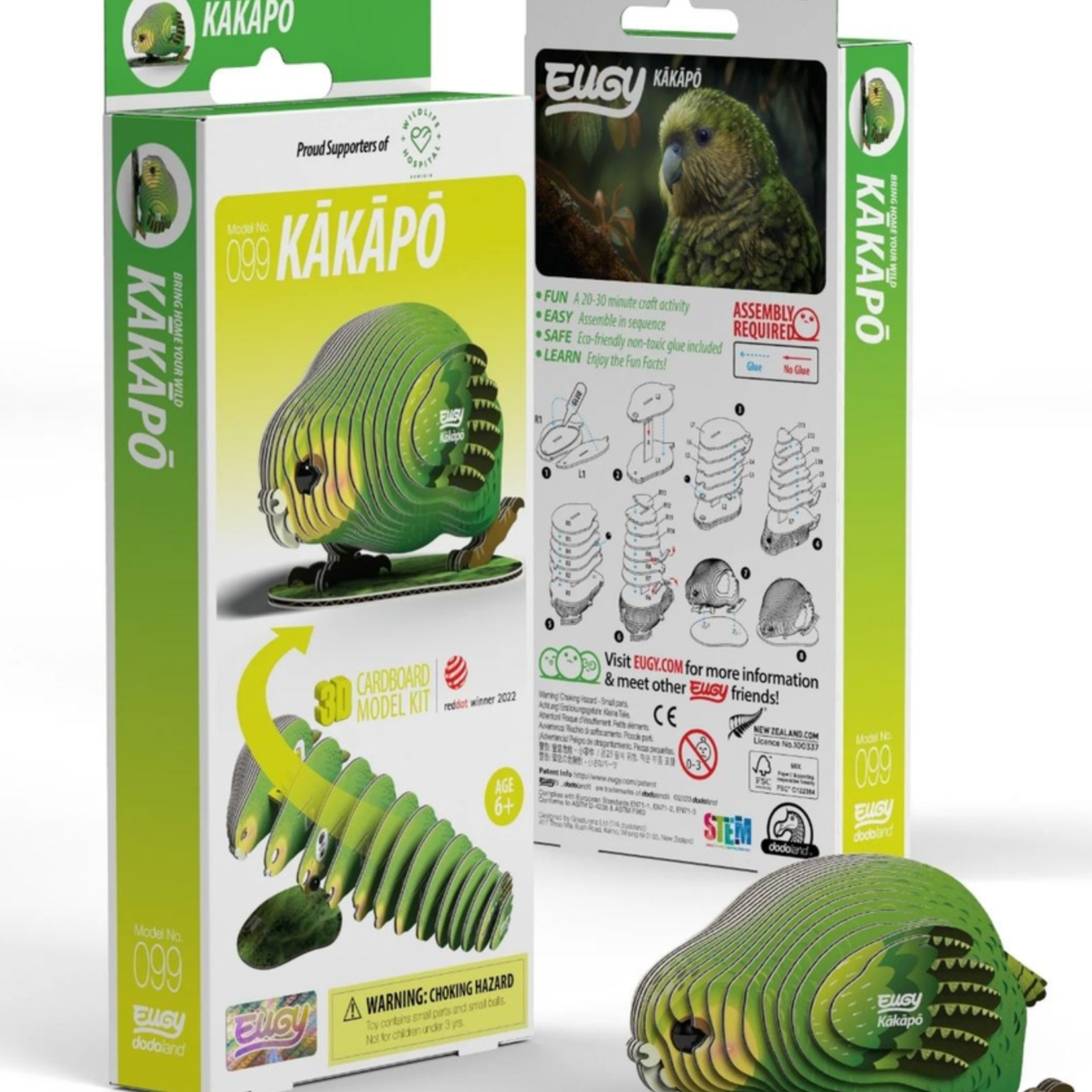 Safari Ltd Eugy 3D Puzzle Kakapo