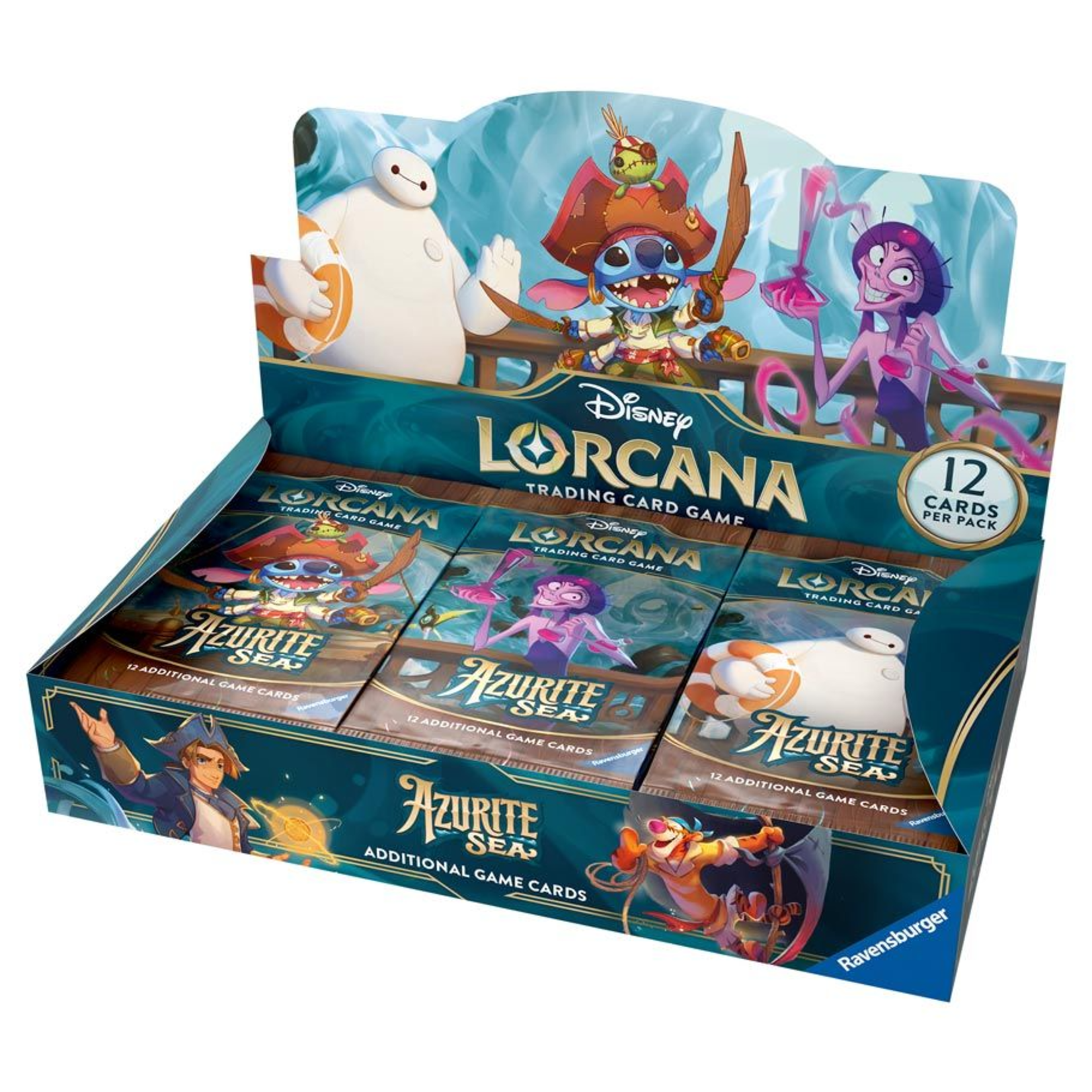 Ravensburger Disney Lorcana Azurite Sea Booster BOX