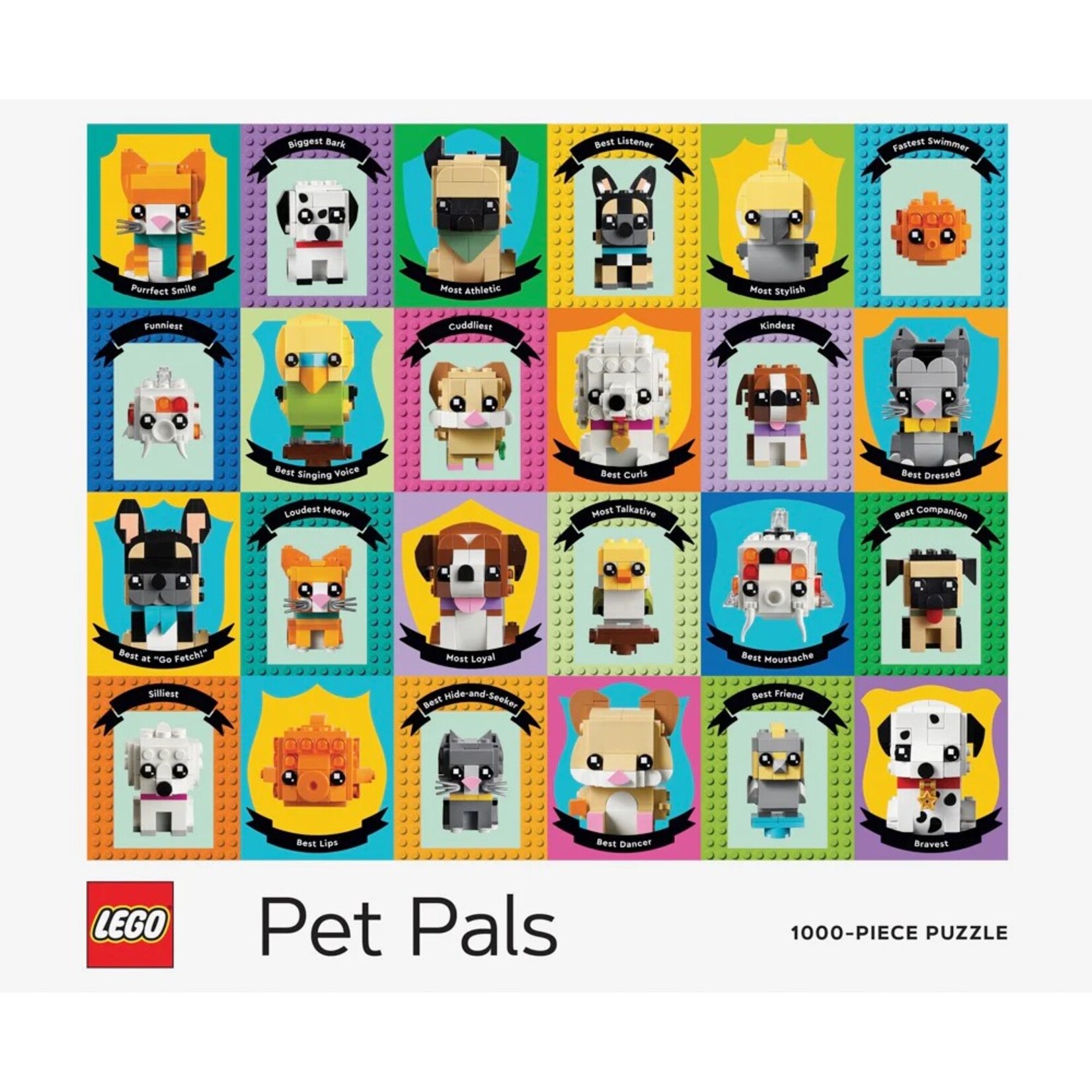 LEGO 1000 pc Puzzle LEGO Pet Pals
