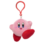 Little Buddy Kirby Jumping Pose Plush Dangler 3.5 in