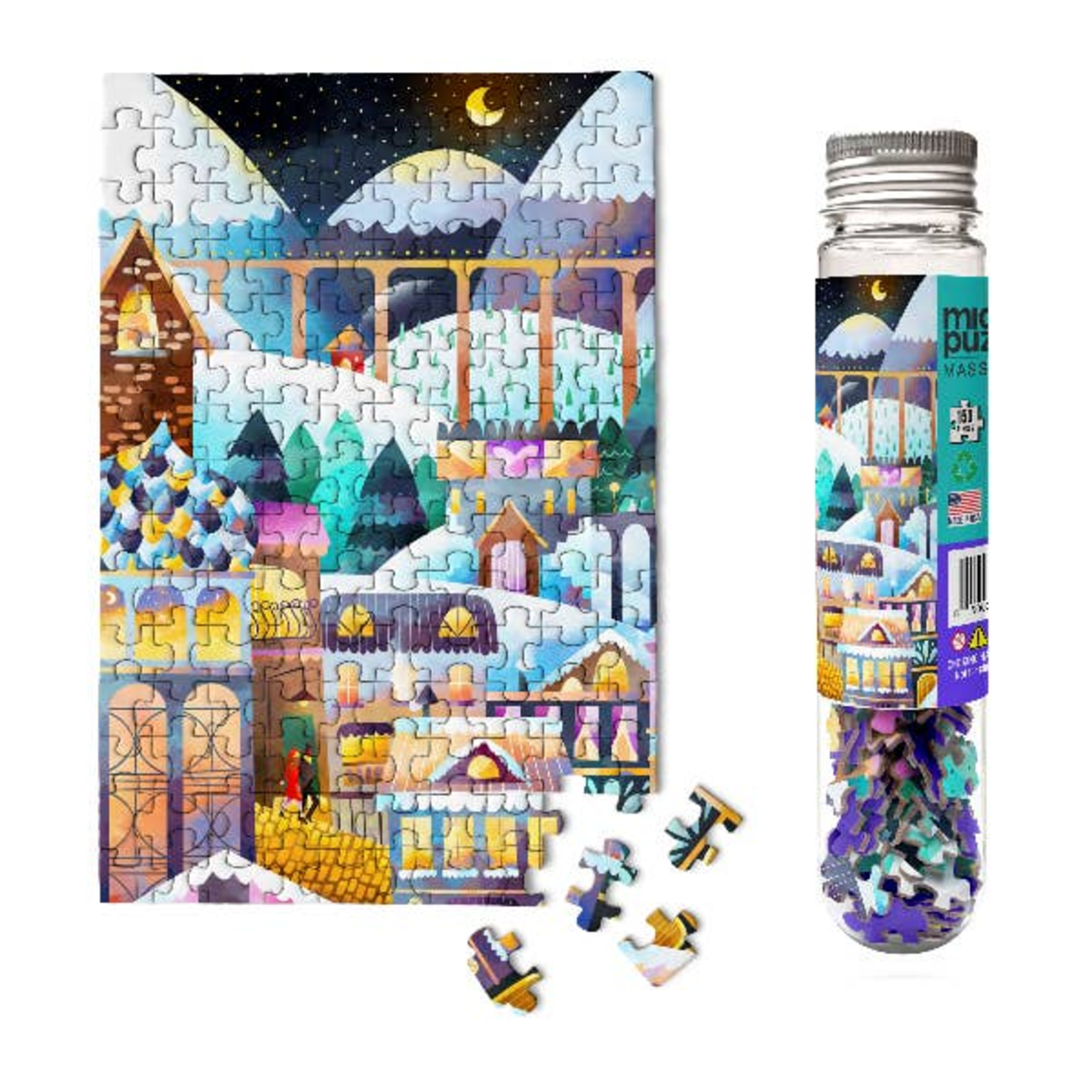 Micro Puzzles Micro Puzzles Alpine Village Holiday