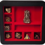 Forged Forged Character Shrine RPG Dice and Miniature Traveling Display Case Red