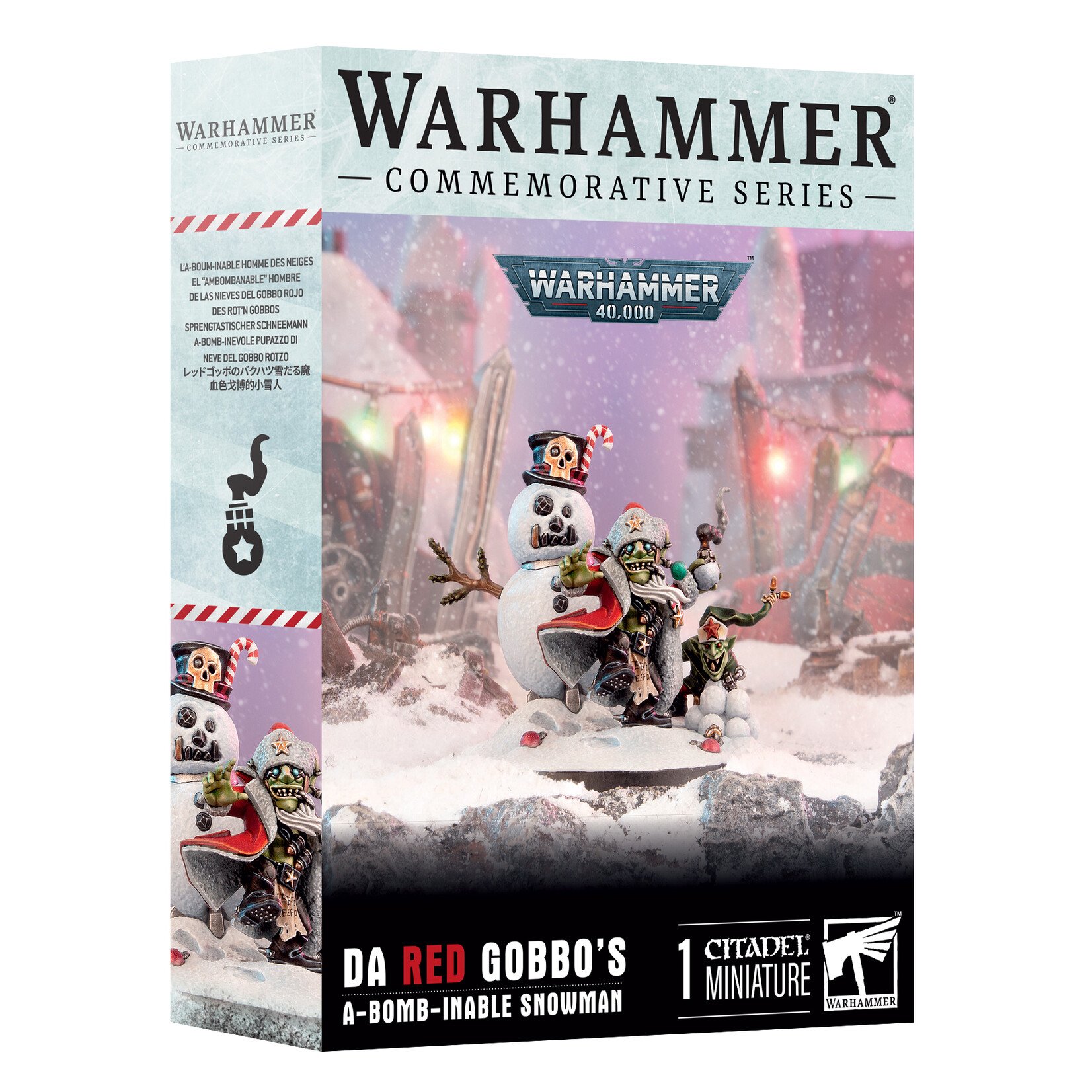 Games Workshop Warhammer 40k Christmas Promo Da Red Gobbo's A-bomb-inable Snowman