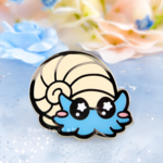 Bonnie's Lab Pokemon Omanyte Enamel Pin