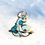 Bonnie's Lab Pokemon Dragonair Enamel Pin
