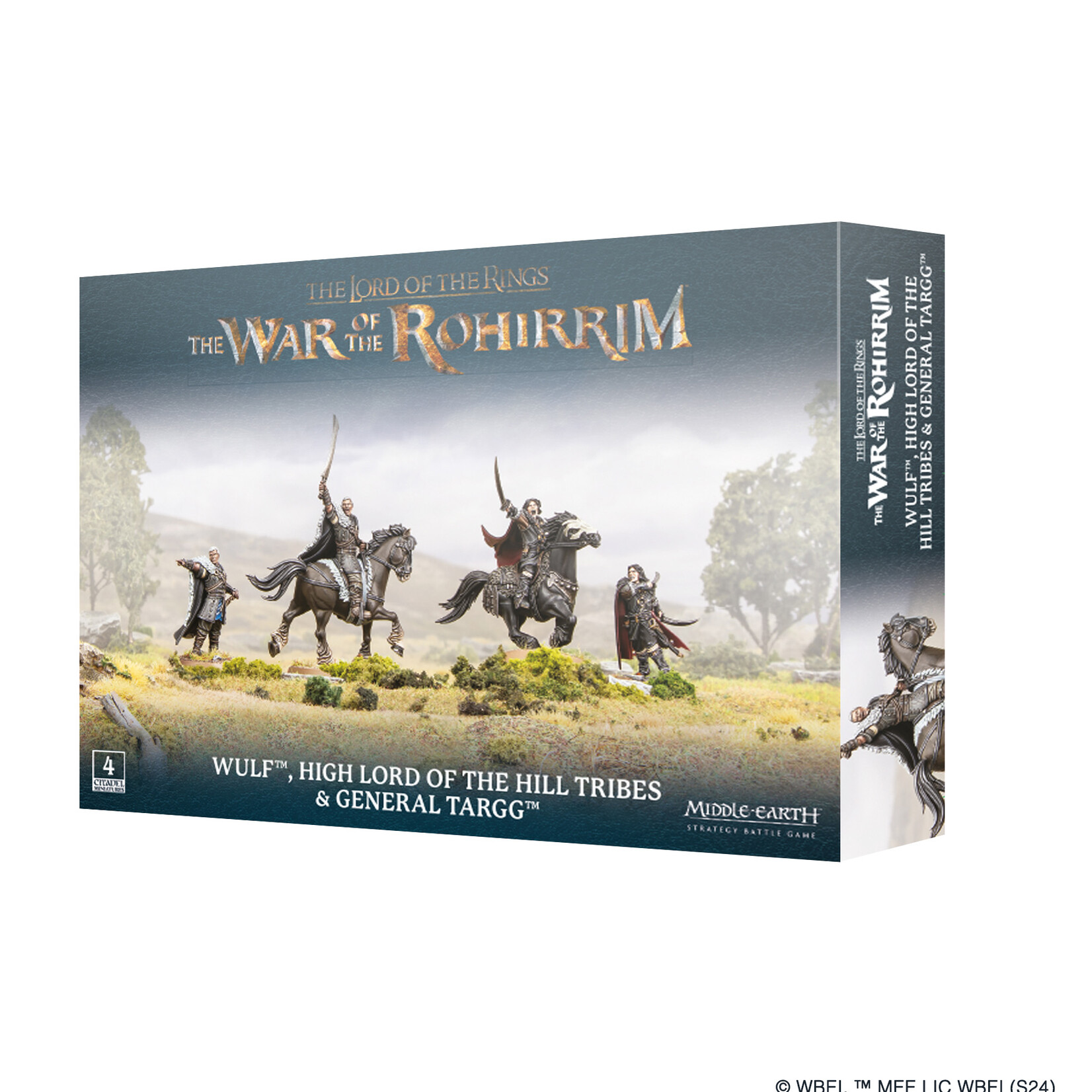 Games Workshop Middle-Earth Battle Strategy Wulf High Lord of The Hill Tribes and General Targg