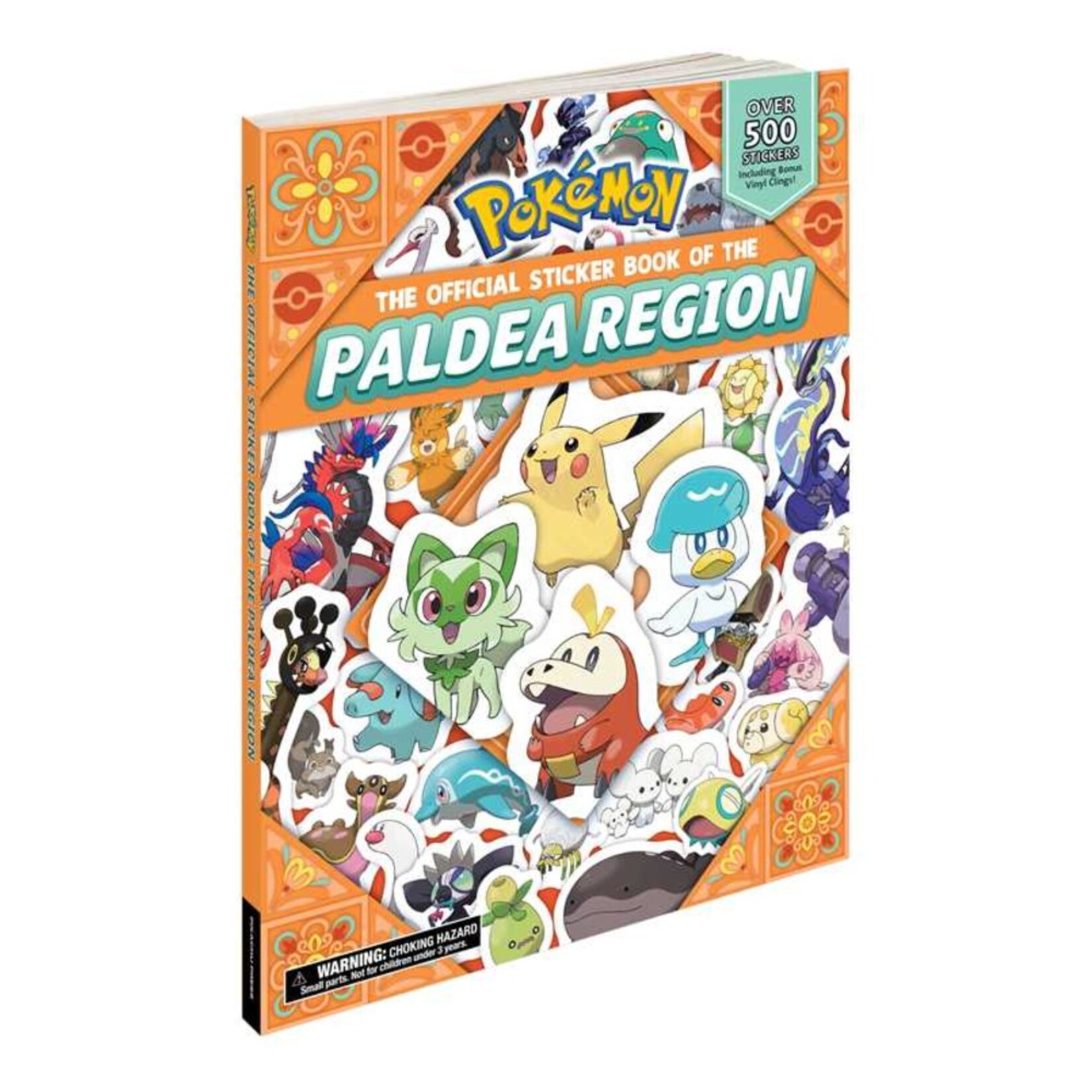 Simon and Schuster Pokemon the Official Sticker Book of the Paldea Region