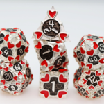 Foam Brain Games Erotes Arrow Anteros RPG dice 7 die set