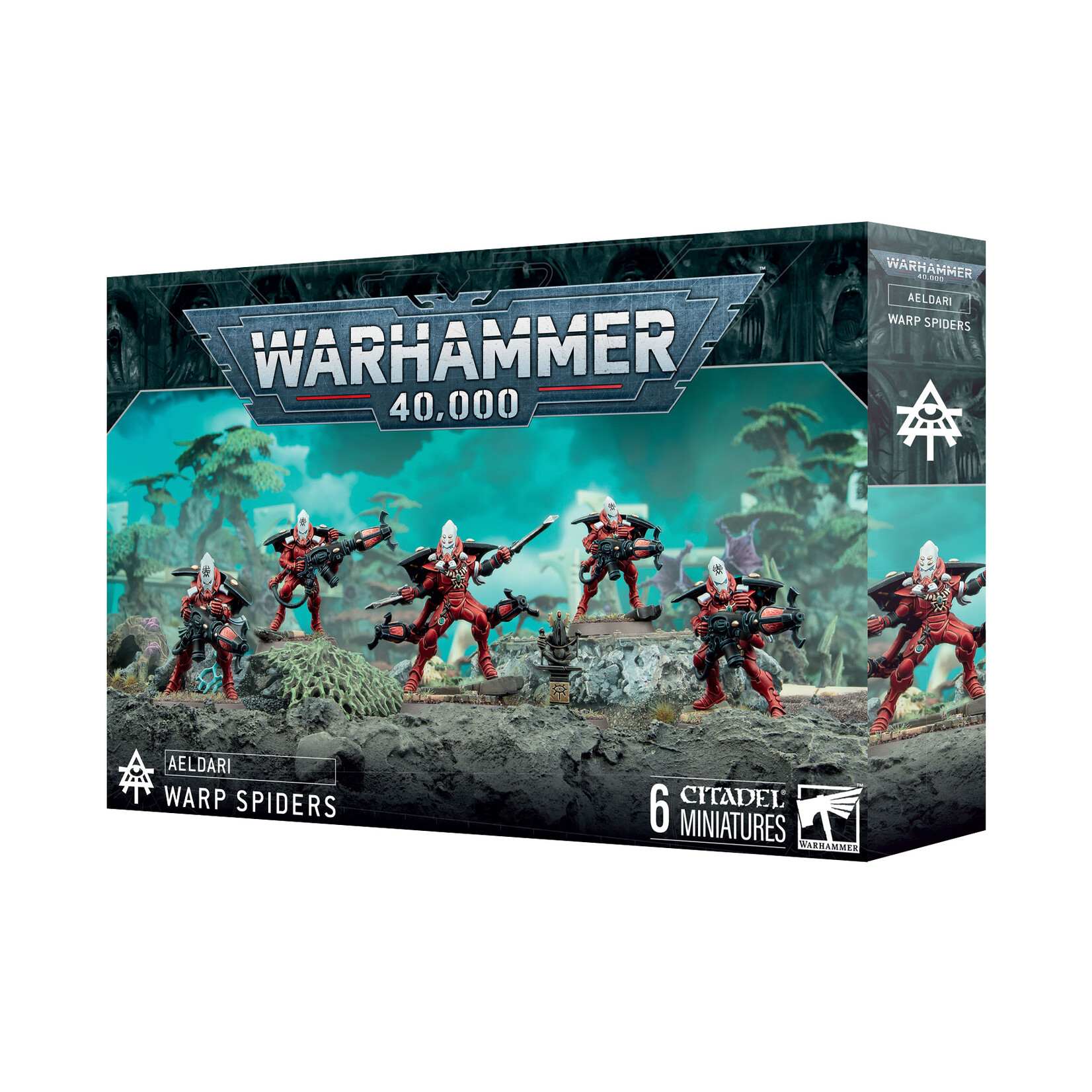 Games Workshop Warhammer 40k Xenos Aeldari Warp Spiders 10E