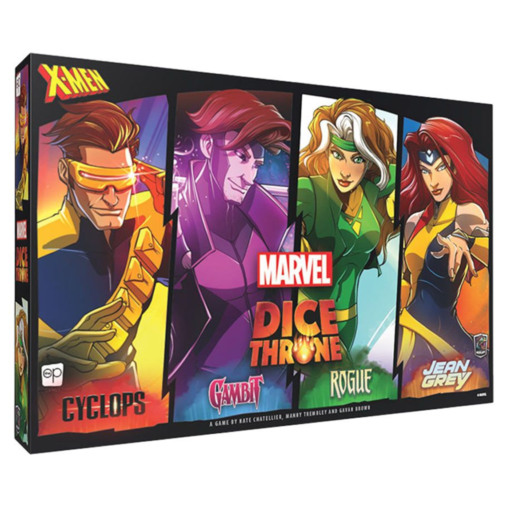 USAopoly Dice Throne Marvel X-Men Box 2 Cyclops Gambit Rogue Jean Grey