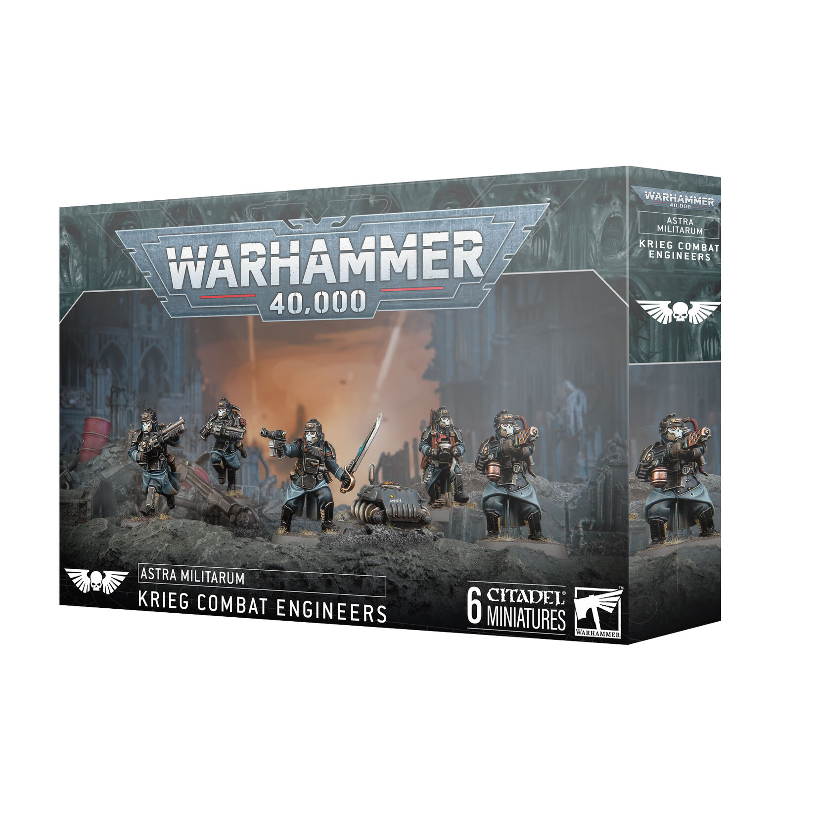 Games Workshop Warhammer 40k Imperium Astra Militarum Krieg Combat Engineers