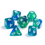 Die Hard Dice Die Hard RPG Set Elessia Cosmos Nova w/ White Polyhedral 7 die set