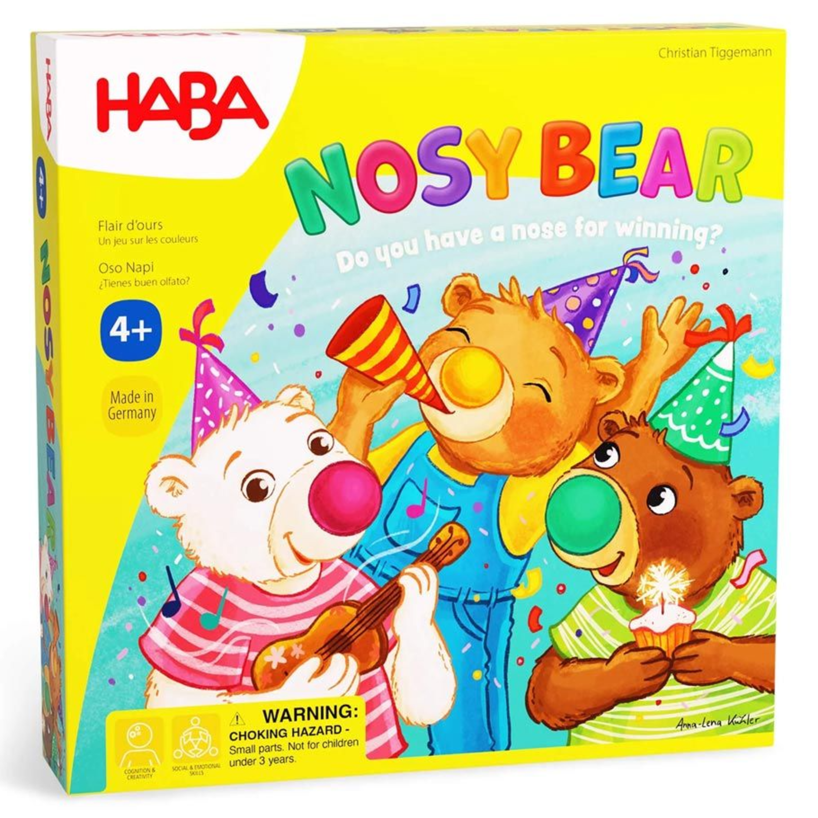 HABA HABA Nosy Bear
