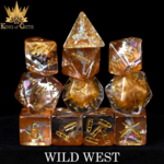 DND Dice DND Dice Wild West Polyhedral 11 die set