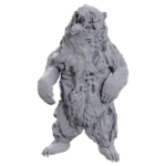 WizKids Wizkids Deep Cuts Mini Zombie Grizzly Bear