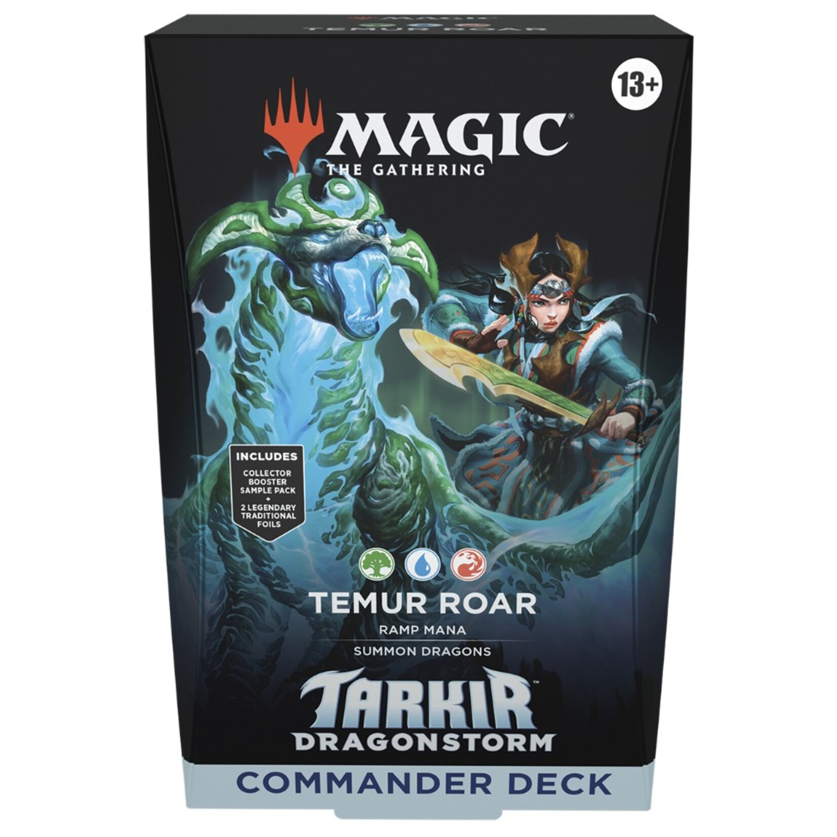 Wizards of the Coast Magic the Gathering Commander Deck Temur Roar Tarkir Dragonstorm