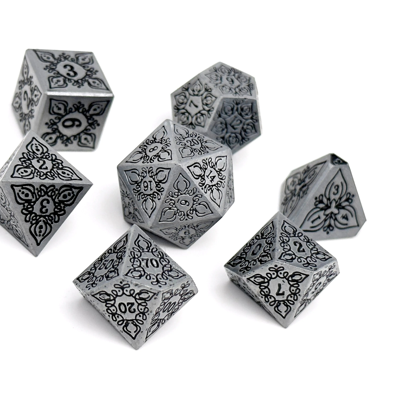 Norse Foundry Feyweave Titan Forged Metal Polyhedral 7 die set
